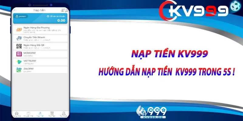 Hướng dẫn nạp tiền